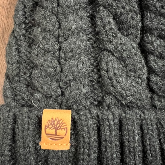 Timberland Fleece Lining PomPom Beanie - Picture 3 of 11